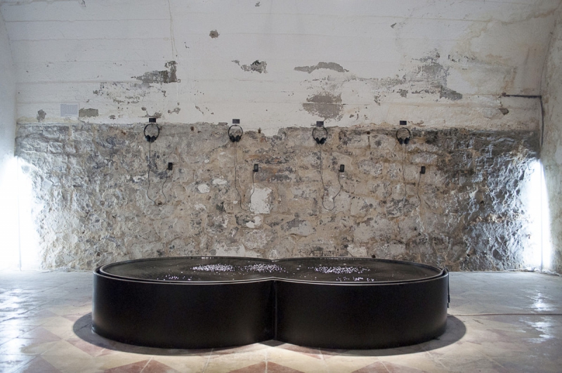 I doser – 2015, installazione, materiali vari, ph Annamaria La Mastra