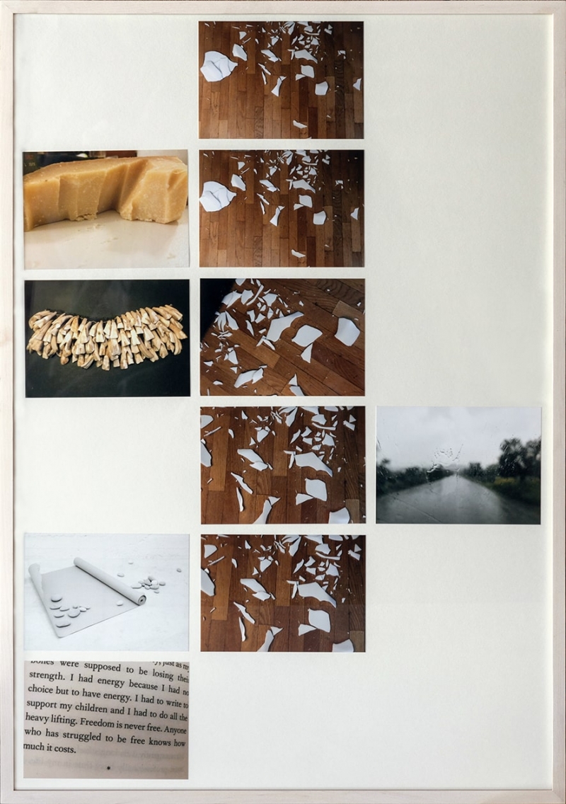 Seclusion,, 2017, collage fotografico, cm 60,5 x 43